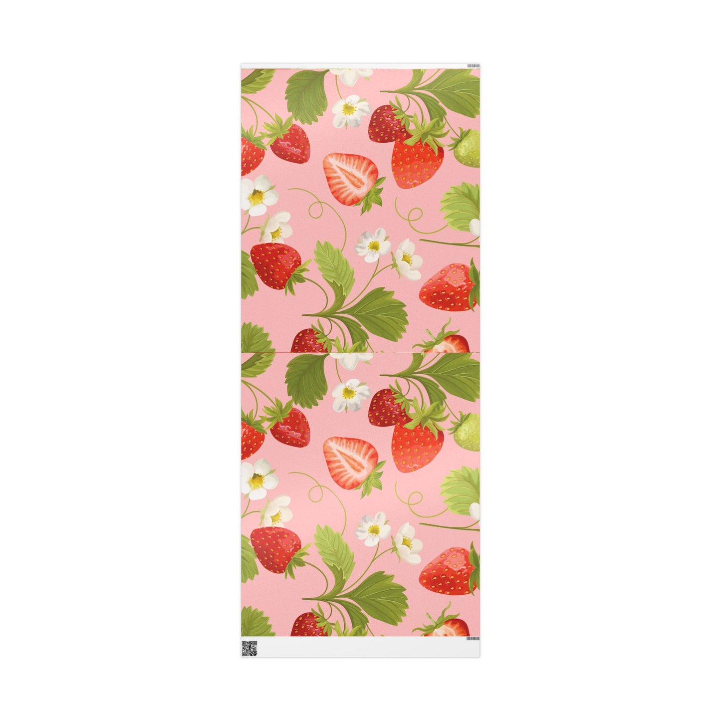 Cute Strawberry Gift Wrap | Cute Gift Wrap, Strawberry Wrapping Paper, gifts for her, Cute wrapping paper