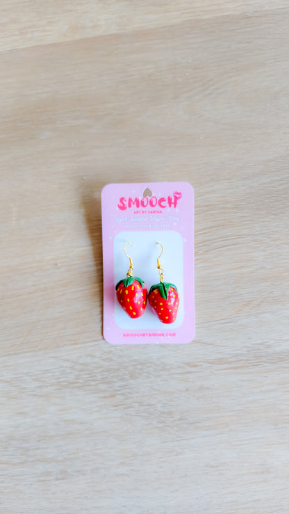 Strawberry Earrings