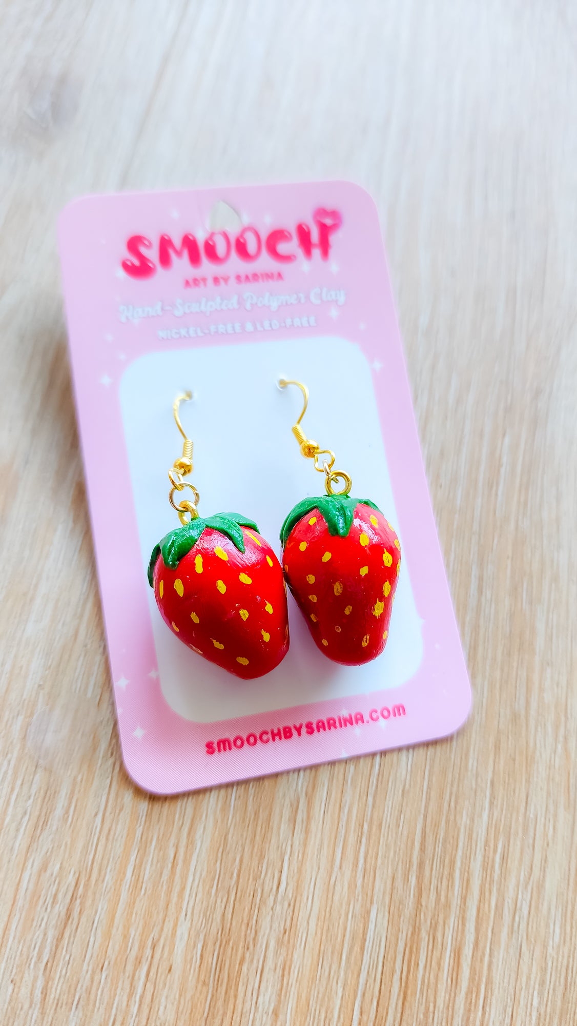 Strawberry Earrings