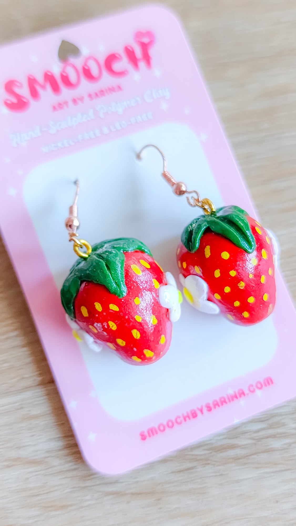 Strawberry Earrings