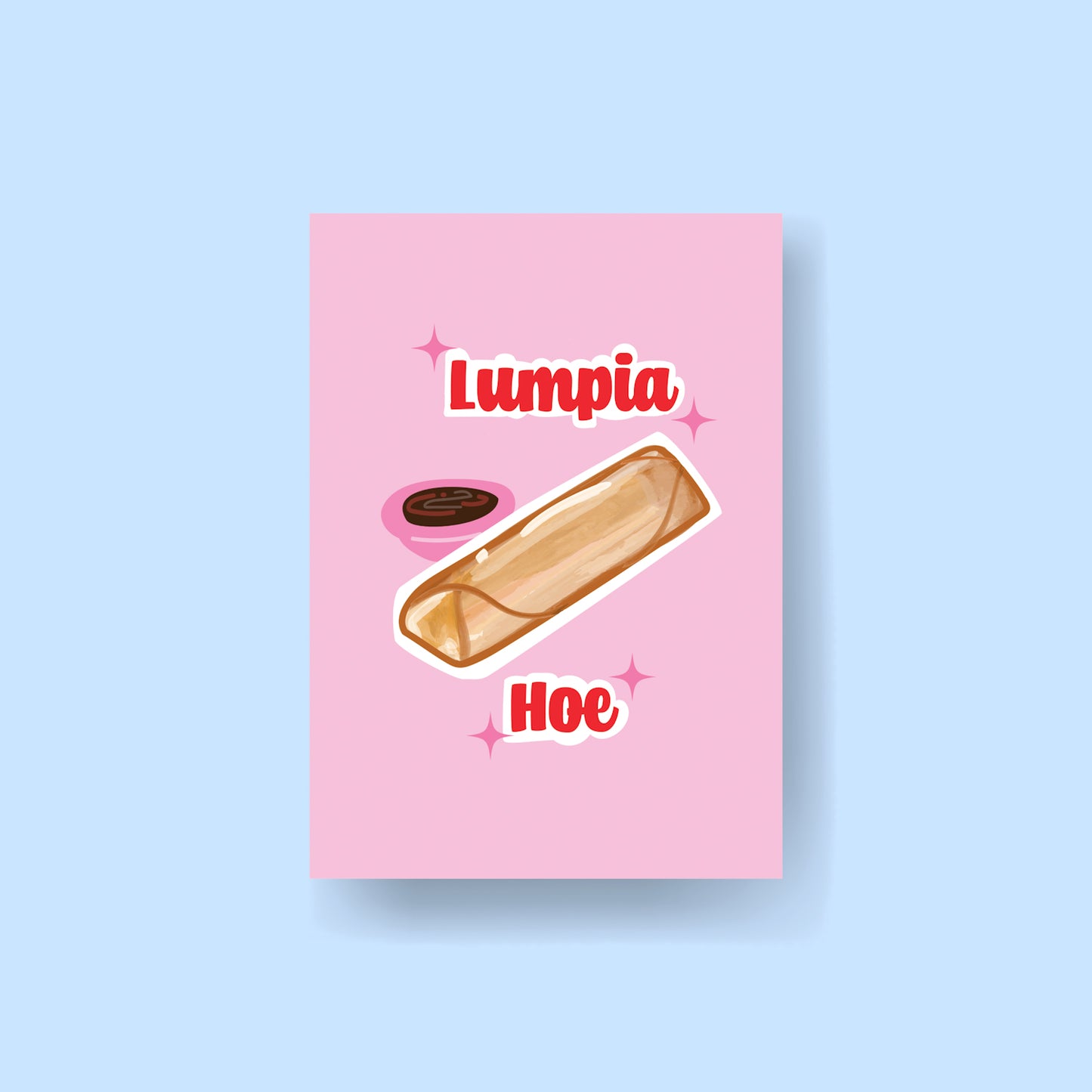 Lumpia Hoe Art Print