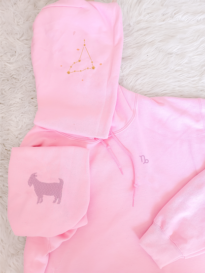 CAPRICORN Pastel Hoodie